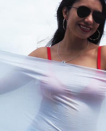 100% cotton voile sarong in plain white 1.2 meters long indian cotton perfect for hand painting relaxing at the beach